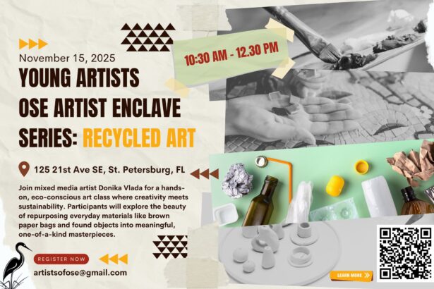 Young Artist Enclave Event - Recycled Art